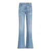 Noend Denim Winona High Rise Wide Flare Jeans In Blue