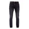 Noend Denim Men's Brooklyn Stretch Slim Fit Jeans In Pitch Black In Black