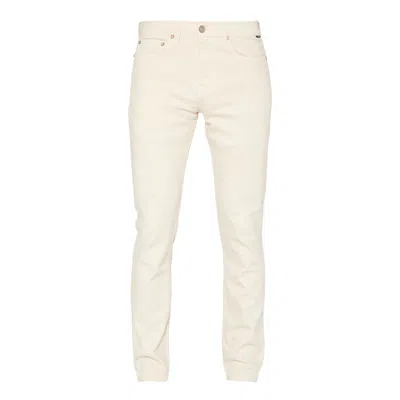 Noend Denim Neutrals Men's Brooklyn Stretch Slim Fit Jeans In Natural In White