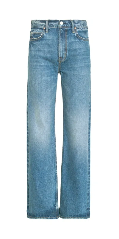 Noend Denim Selma Loose Straight Philadelphia In Blue