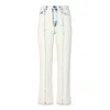 Noend Denim White Sena Vintage Straight In Saie In White