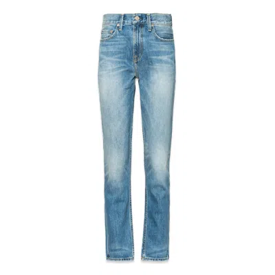 Noend Denim Women's Blue Eve Slim Straight Crop In Nashville