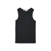 Noend Denim Women's Daisy Rib Tank Top In Black In Black