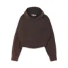 Noend Denim Women's Nora Corset Hoodie In Brown In Brown