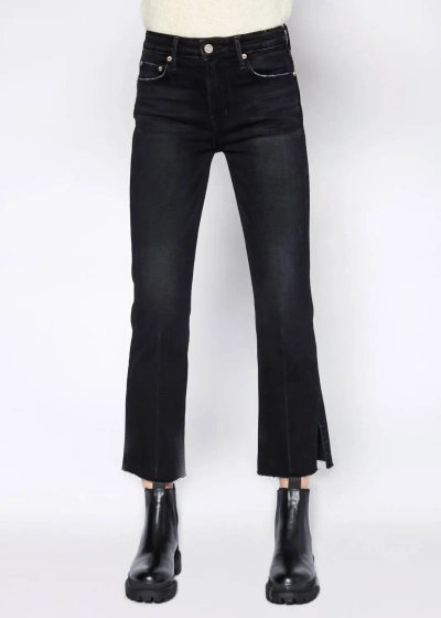 Noend Farrah Kick Flare Jeans In Nashville In Black