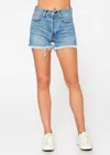 NOEND MUSE DENIM SHORT IN DENIM LIGHT BLUE