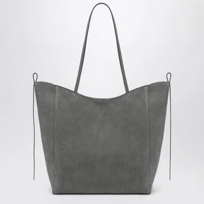 Noesi Asia Suede Bag In Gray
