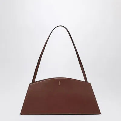 Noesi Jade Dark Brown Leather Bag