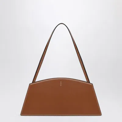 Noesi Jade Light Brown Leather Bag