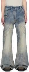 NO/FAITH STUDIOS BLUE WAVE JEANS