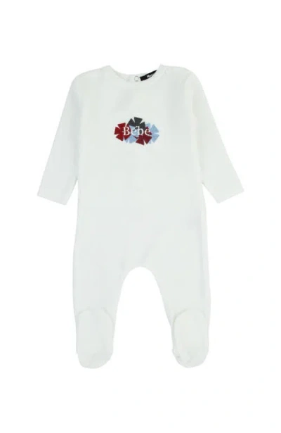 Noggiwear Kids'  Clover Embroidered Footie In Green