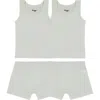 Noggiwear Cotton Blend Undergarments In White