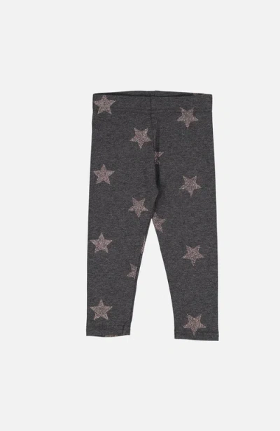 Noggiwear Babies'  Illuminating Stars Leggings In Charcoal