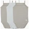 Noggiwear Babies'  Pointelle Boys Bodysuit In Natural/white