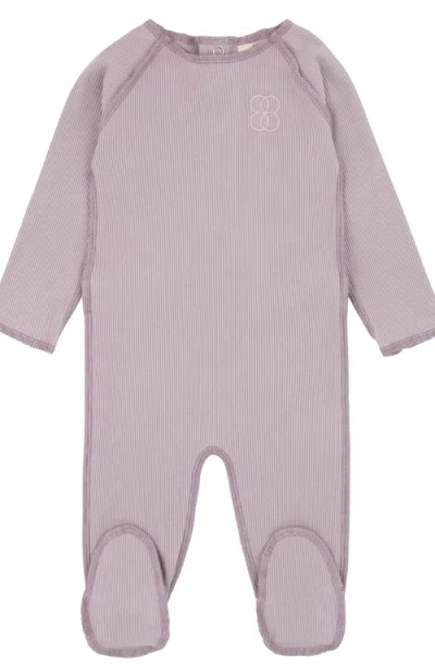 Noggiwear Kids'  Ribbed Footie In Purple