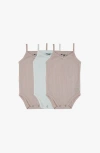 Noggiwear Ribbed Girls Bodysuit In Multi