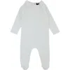 Noggiwear Kids'  Side Ruffle Footie In Ivory