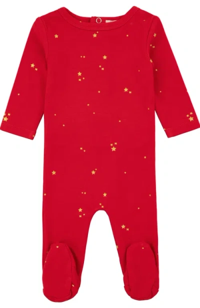 Noggiwear Kids'  Star Print Footie In Red