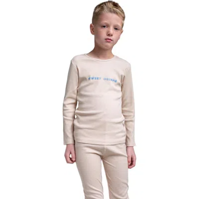 Noggiwear Kids'  Sweet Dreams Loungewear Set In Neutral