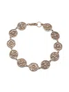Noguchi 14k White Gold Volutes Diamond Bracelet In Gold