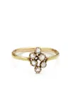 Noguchi 14k Yellow Gold Shimmer Diamond Ring In Gold