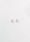 Noguchi Bijoux Bijoux Tsubu Mini Hoop Earrings