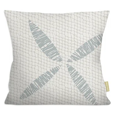 Noho Home Kapua Kai Square Pillow Cover In Blue