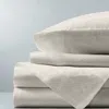 Noho Home Kua Luxury Cotton Sheet Set, King In White