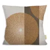 Noho Home Niho Medallion Square Pillowcase, 20 X 20 In Sand