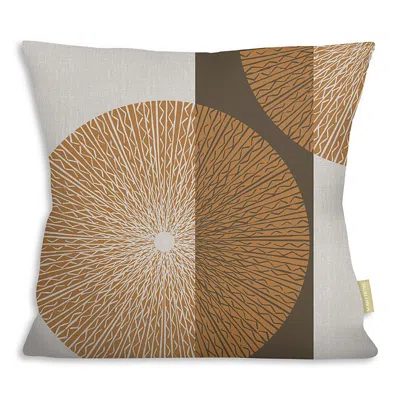 Noho Home Niho Medallion Square Pillowcase, 20 X 20 In Sand