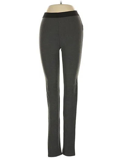 Pre-owned Noir Active Pants In Gray