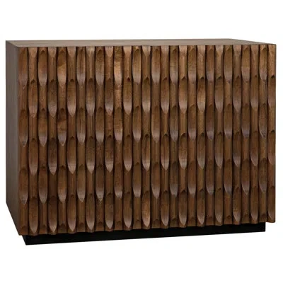 Noir Alameda Server In Dark Walnut