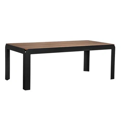 Noir Alexei Table In Dark Walnut