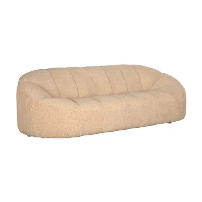 Noir Amadeus Sofa, Camel Fabric