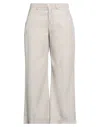 Noir And Bleu Pants In Beige