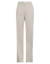 Noir And Bleu Woman Pants Khaki Size 27 Cotton, Elastane In Beige