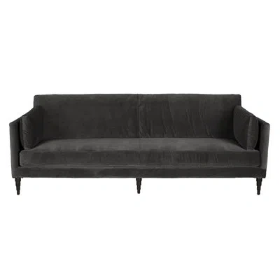 Noir Andalusia Sofa With Velvet In Gray