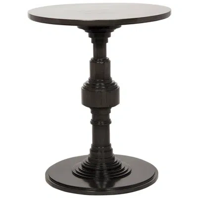 Noir Apollo End Table In Black