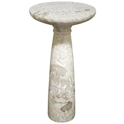 Noir Architect End Table In White