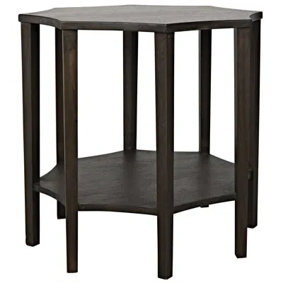 Noir Ariana End Table In Ebony Walnut