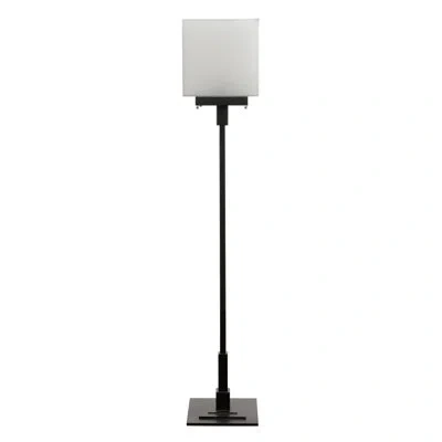 Noir Barzini Floor Lamp In Matte Black
