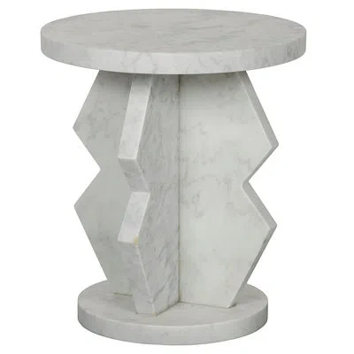 Noir Belasco End Table In Lightly Sealed