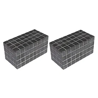 Noir Berlin Decorative Box In Black Marble