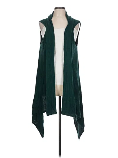 Pre-owned Noir Cardigan Sweater In Green