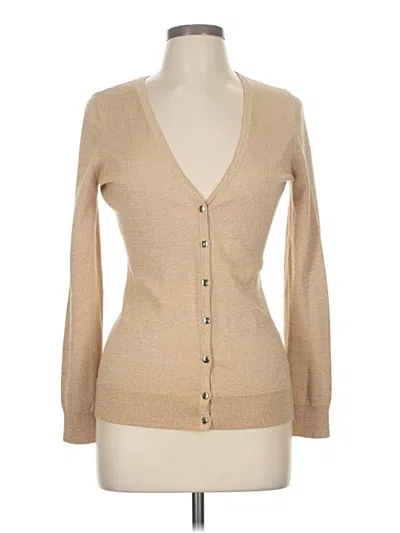 Pre-owned Noir Cardigan Sweater In Tan
