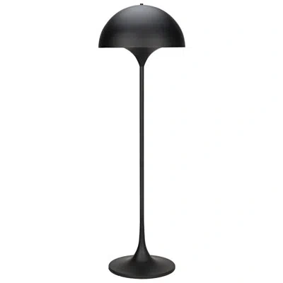 Noir Cataracta 62" Floor Lamp In Matte Black
