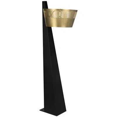 Noir Claudius 68" Novelty Floor Lamp In Matte Black