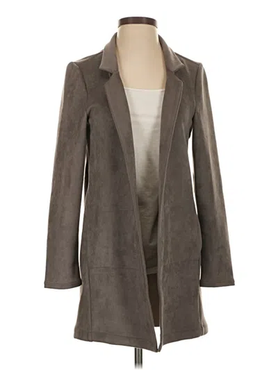 Pre-owned Noir Coat In Brown