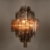 Noir Coco Chandelier In Silver