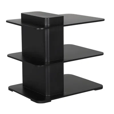 Noir Concoction Side Table In Matte Black